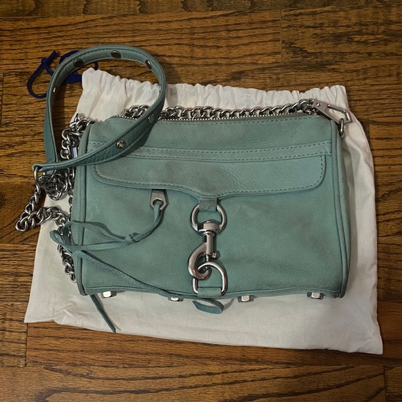 Rebecca Minkoff Handbags - Rebecca Minkoff Teal Leather Crossbody Bag